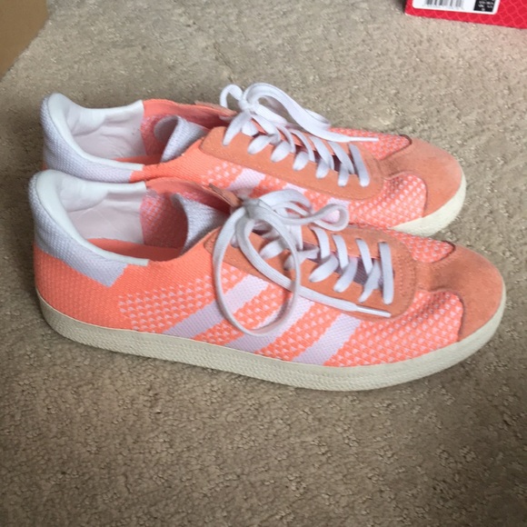 Bright Pink Adidas Sneakers - Picture 1 of 6